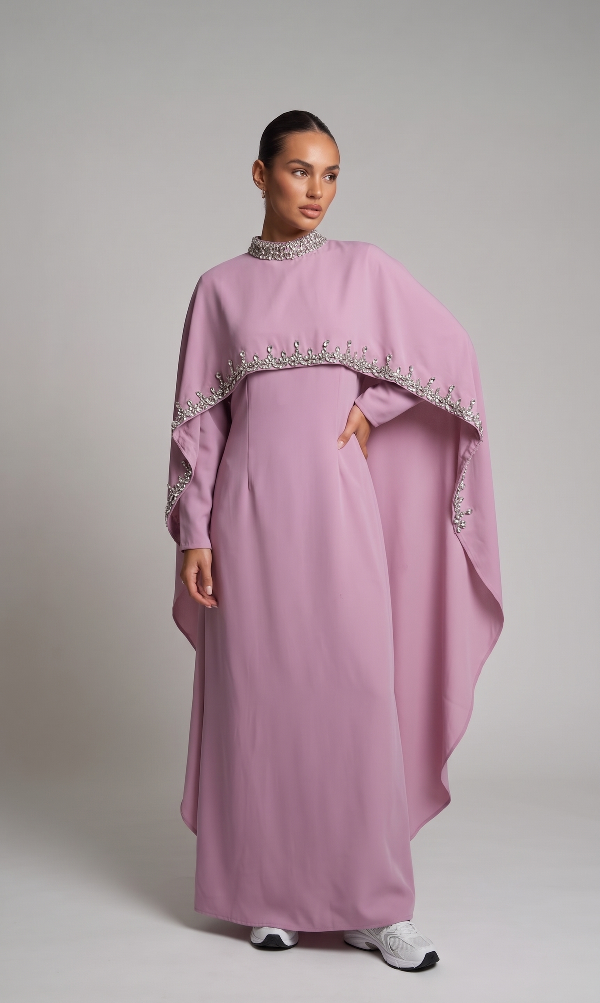 Abaya Satin Dress