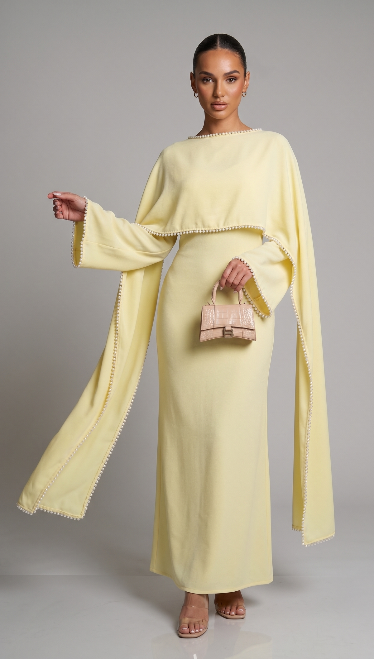 Abaya with Pearl