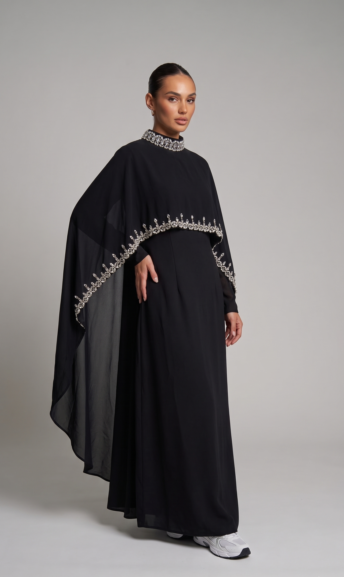 Abaya Satin Dress