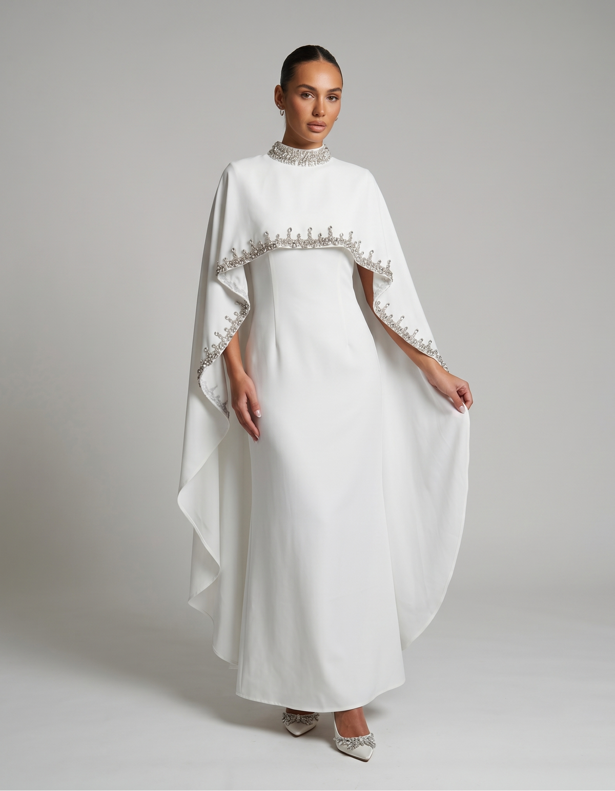 Abaya Satin Dress