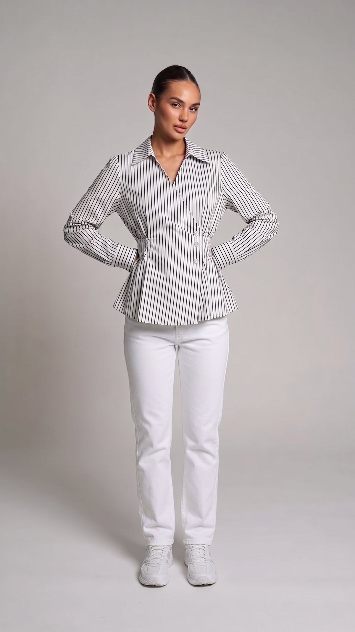 Sienna Striped Blouse
