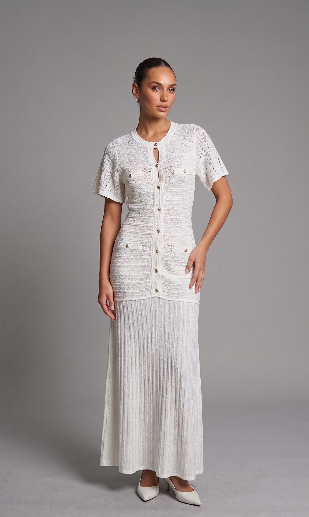 Rhinestone Maxi Dress