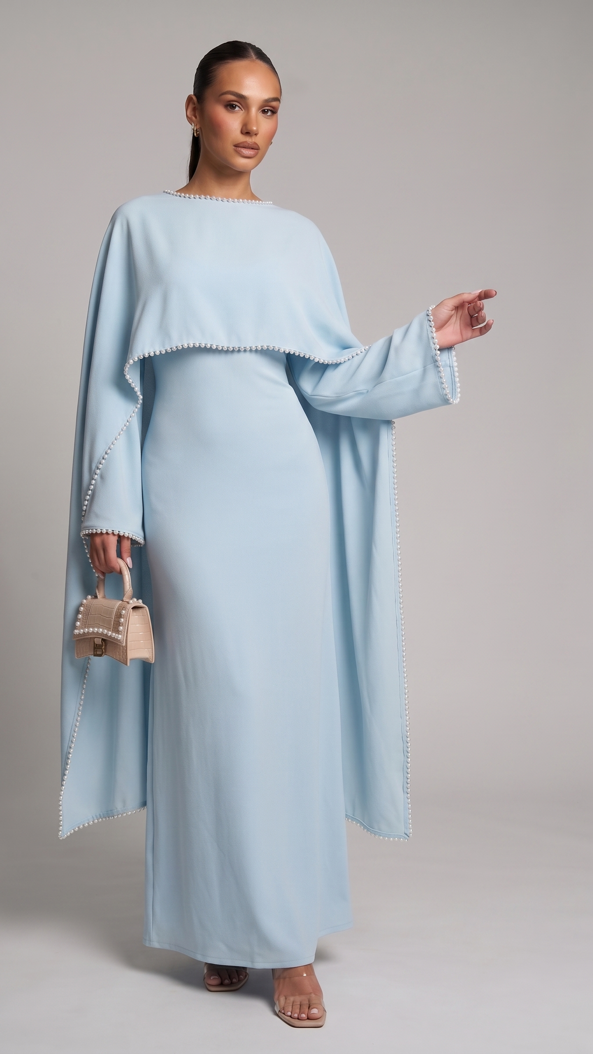Abaya with Pearl