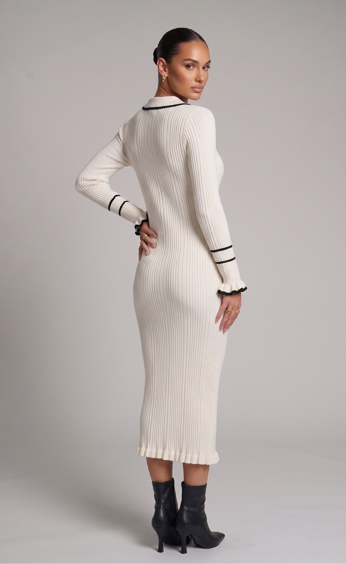Elegance Maxi Dress with Accents