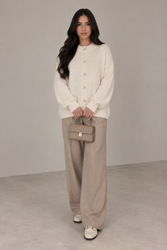 Oversized Knit Cardigan