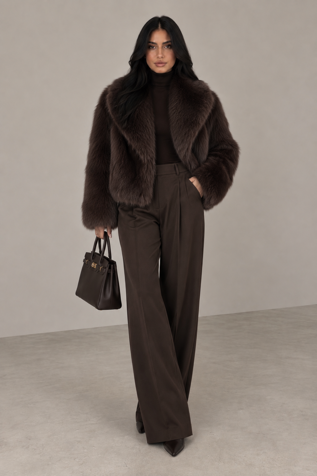 Faux Fur Jacket