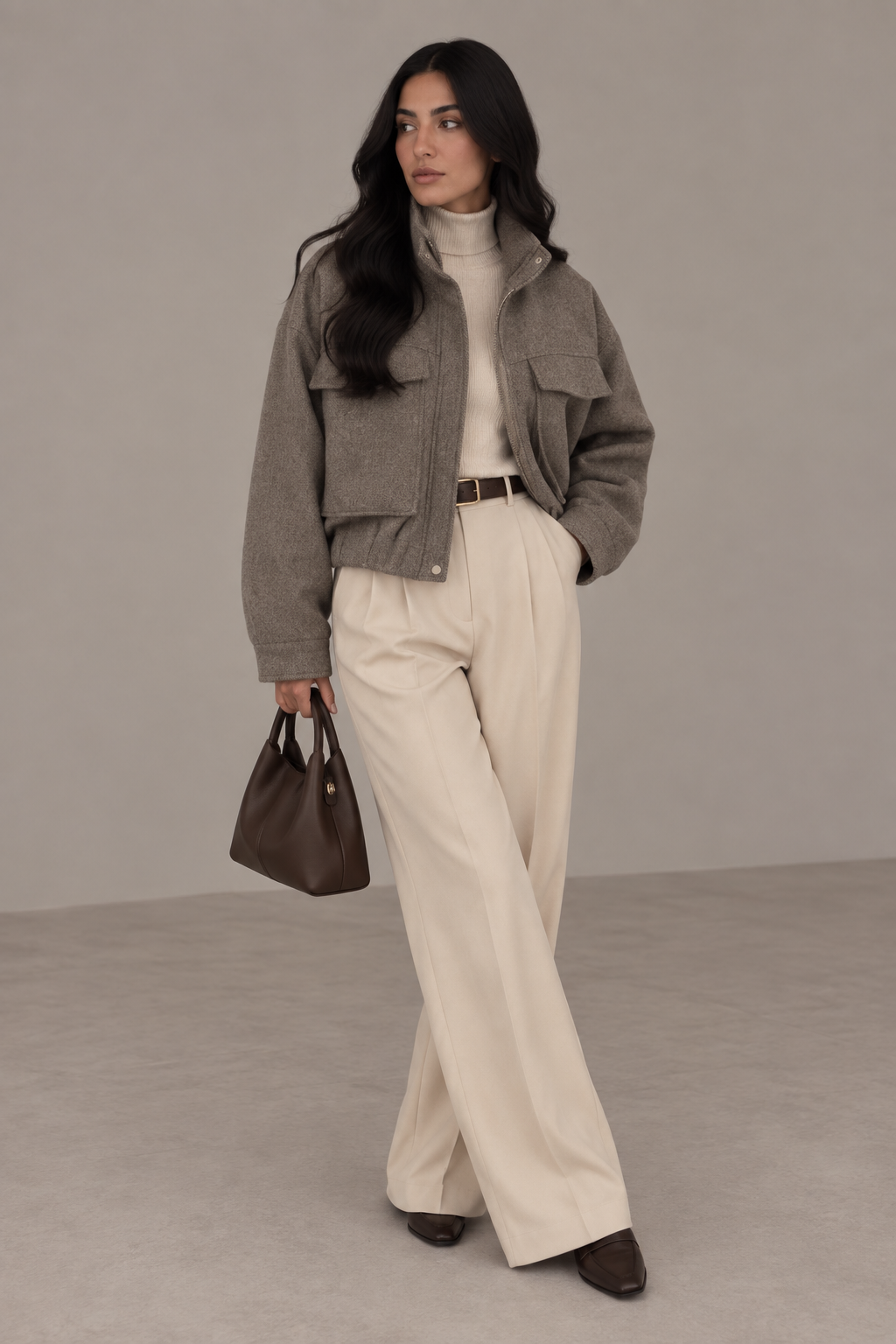 Herringbone Utility Jacket