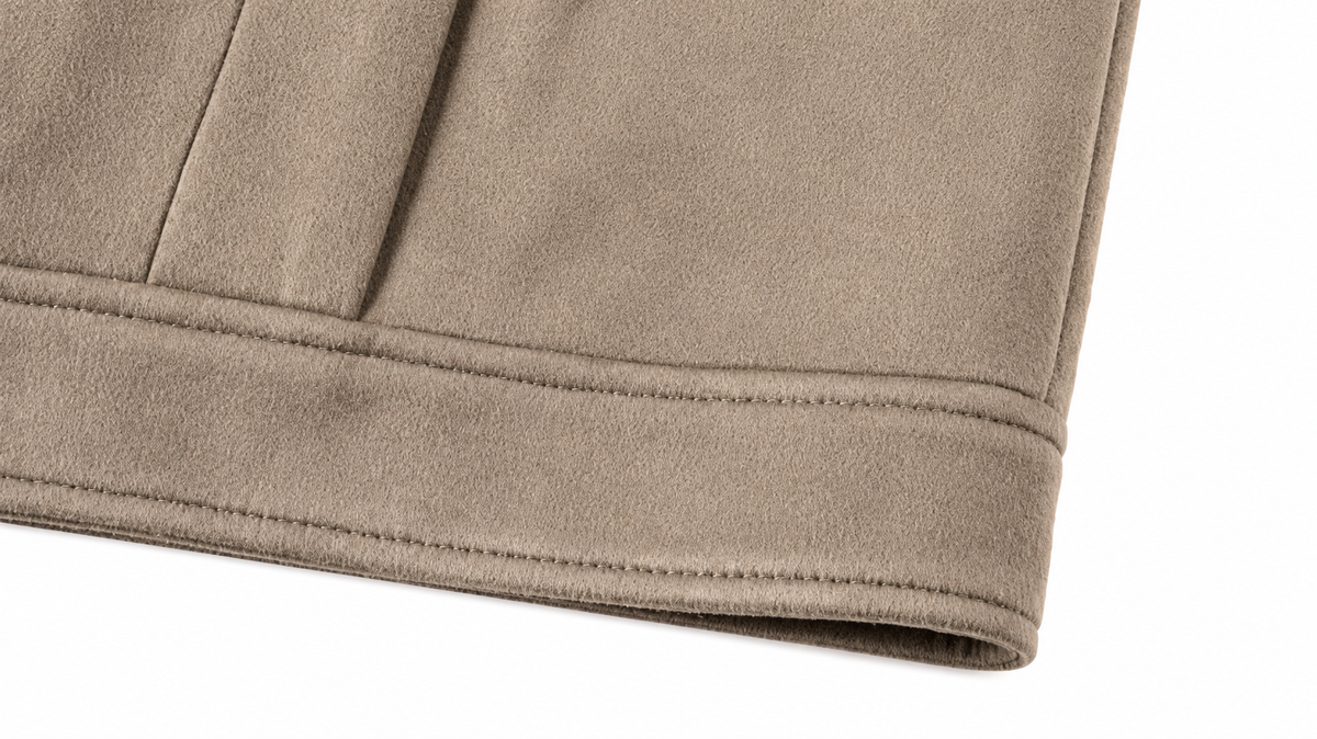 Suede Collar Jacket