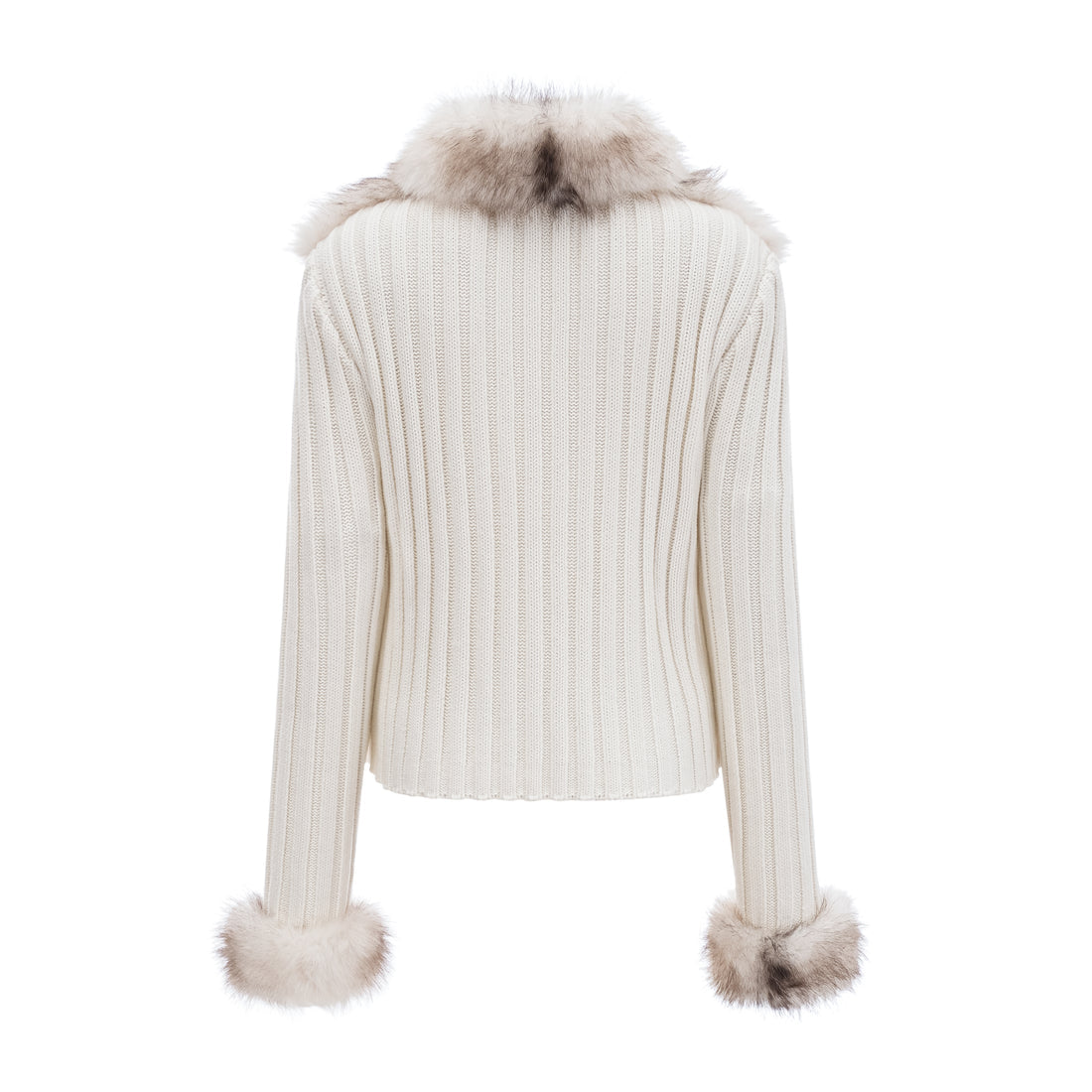 Cardigan with Fur