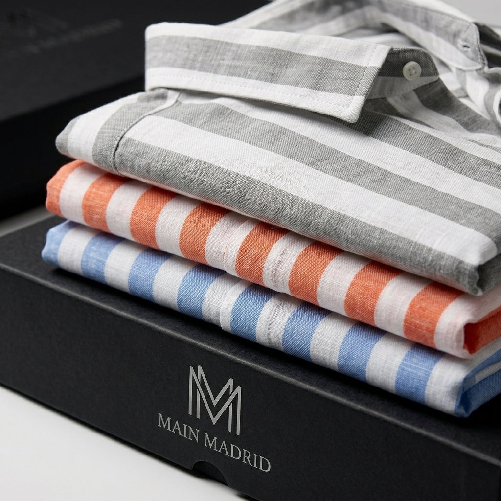 Amalfi Dyed Stripe-Knit Shirt