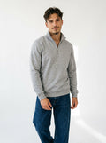Half-Zip Fleece Sweatshirt