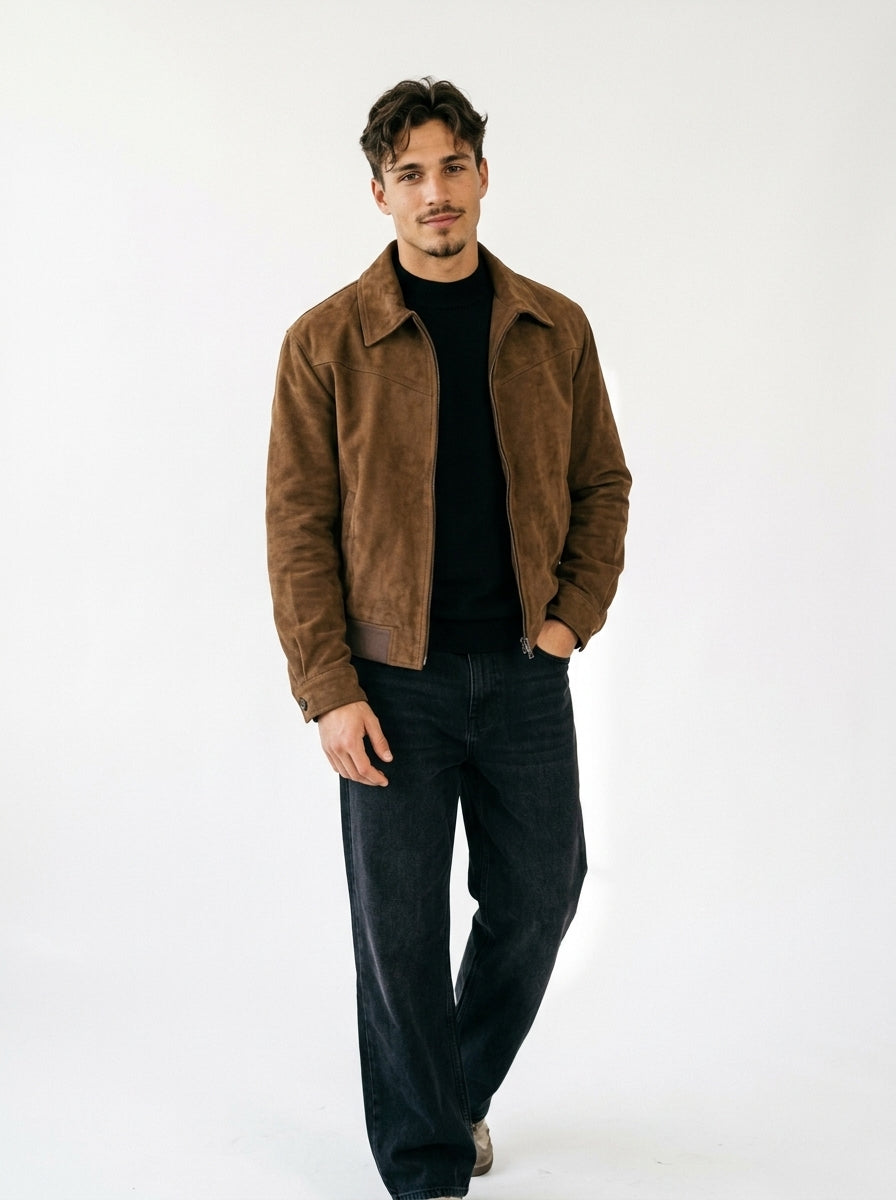 Vincaso Suede Jacket