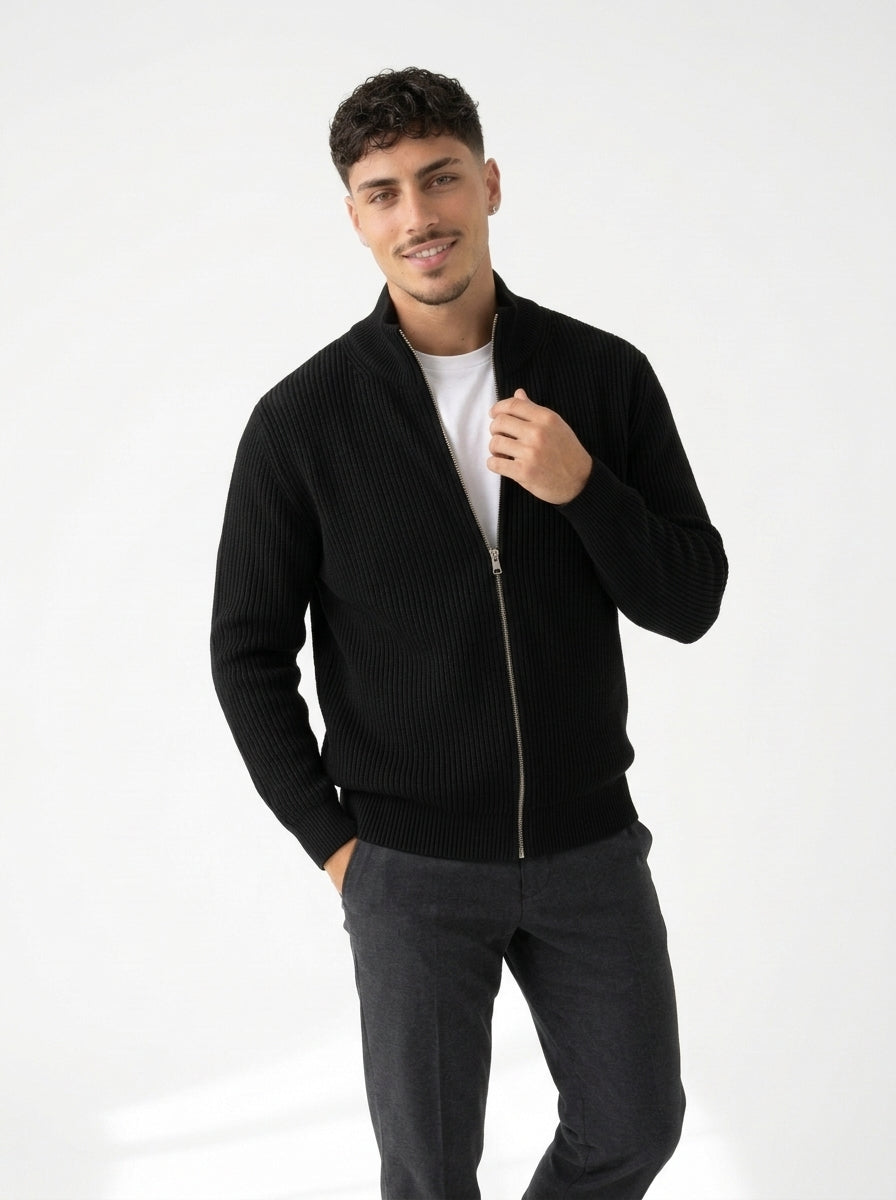Men's Zip Cardigan