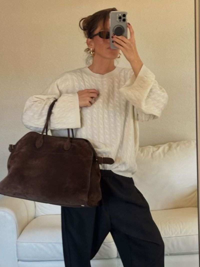 Suede Bag