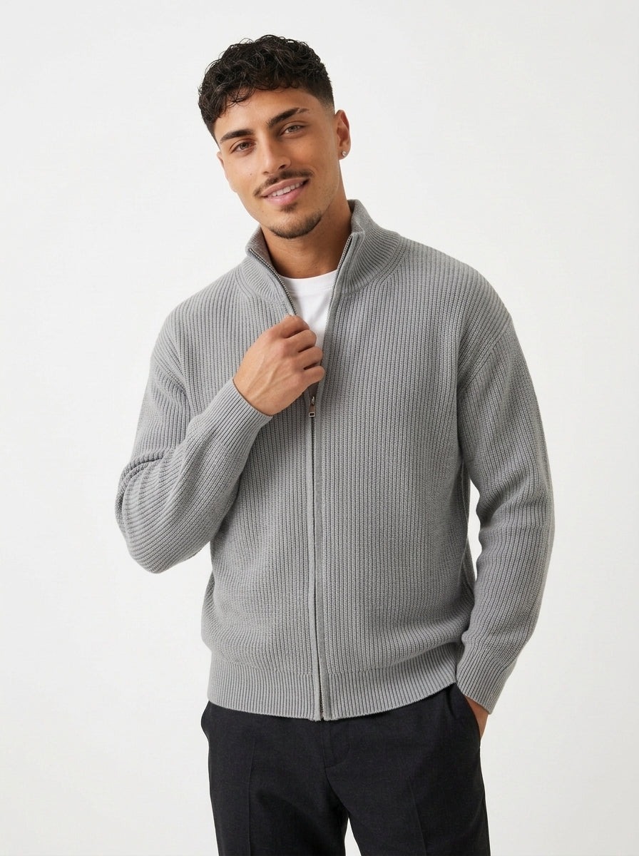 Men's Zip Cardigan