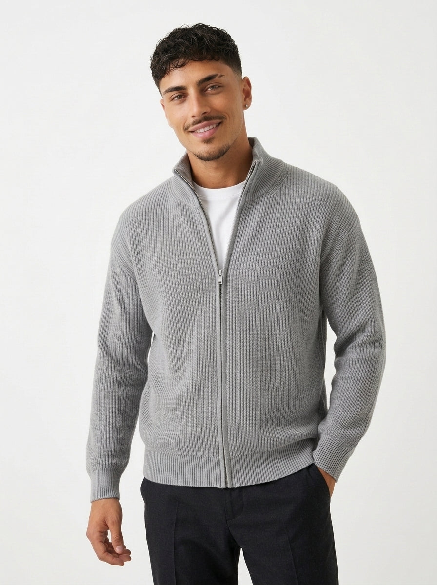 Men's Zip Cardigan