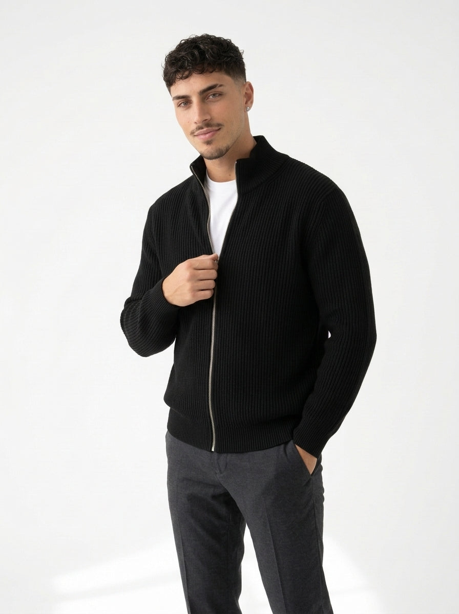 Men's Zip Cardigan