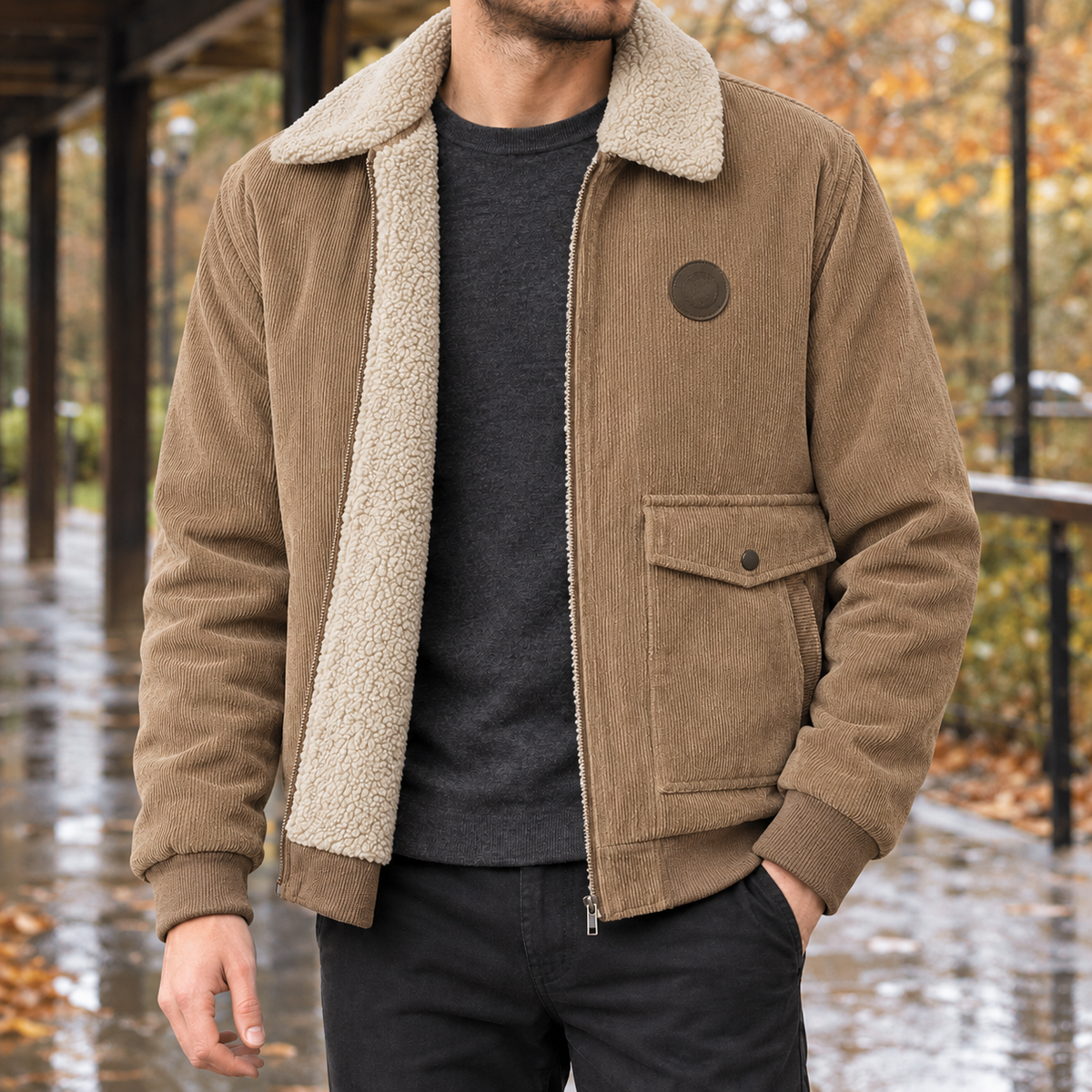 Arthur Fleece-Lined Jacket