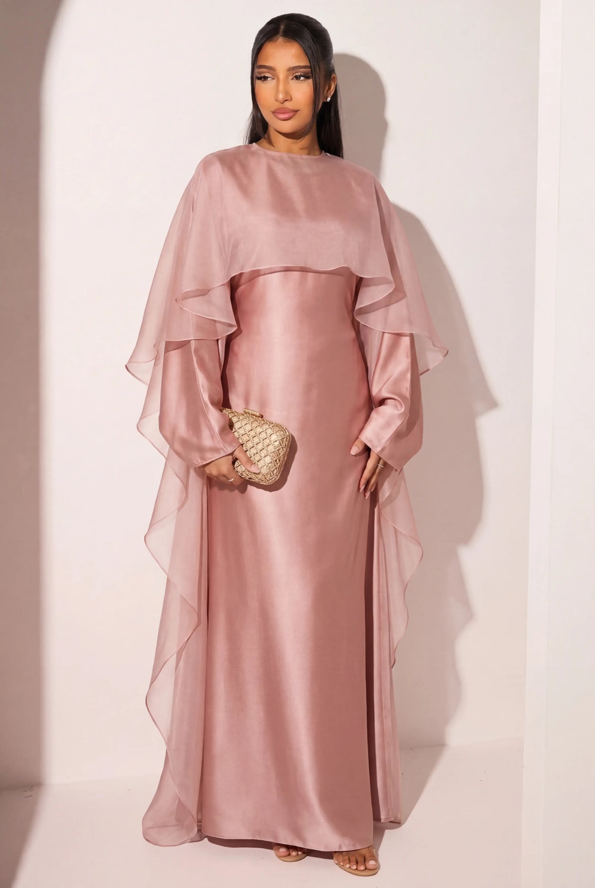 Rose Abaya Dress