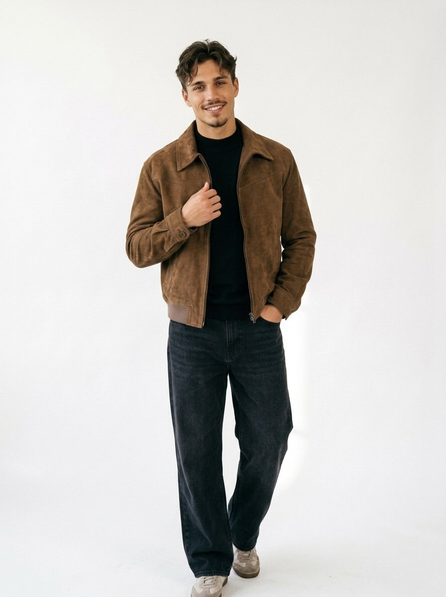 Vincaso Suede Jacket