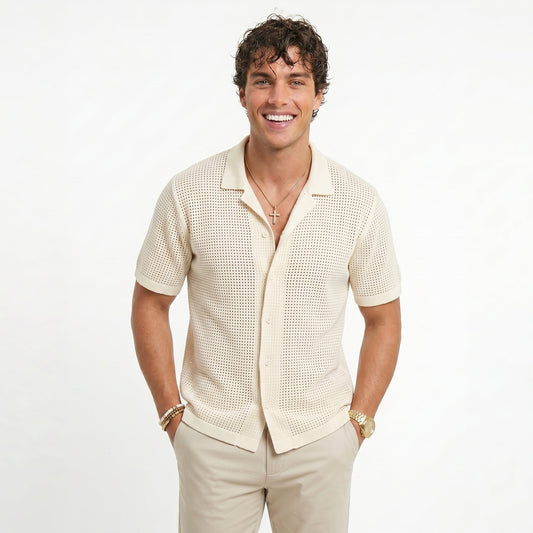 Slim-Fit Beach Shirt